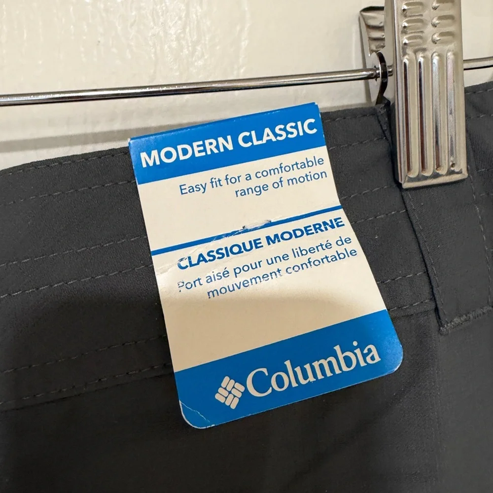 NWT Columbia Women’s Omni-Shade Cargo Shorts Gray Size 8 - Picture 5 of 9